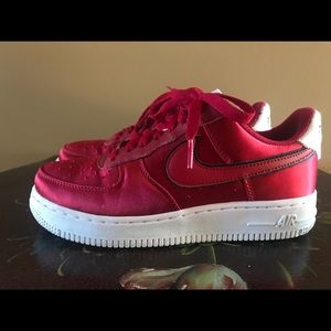 Nike Air Force 1 Red Velvet